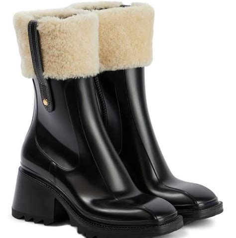 chloe rain boots dupe macys|CHLOÉ BETTY RAIN BOOT REVIEW & TRY.